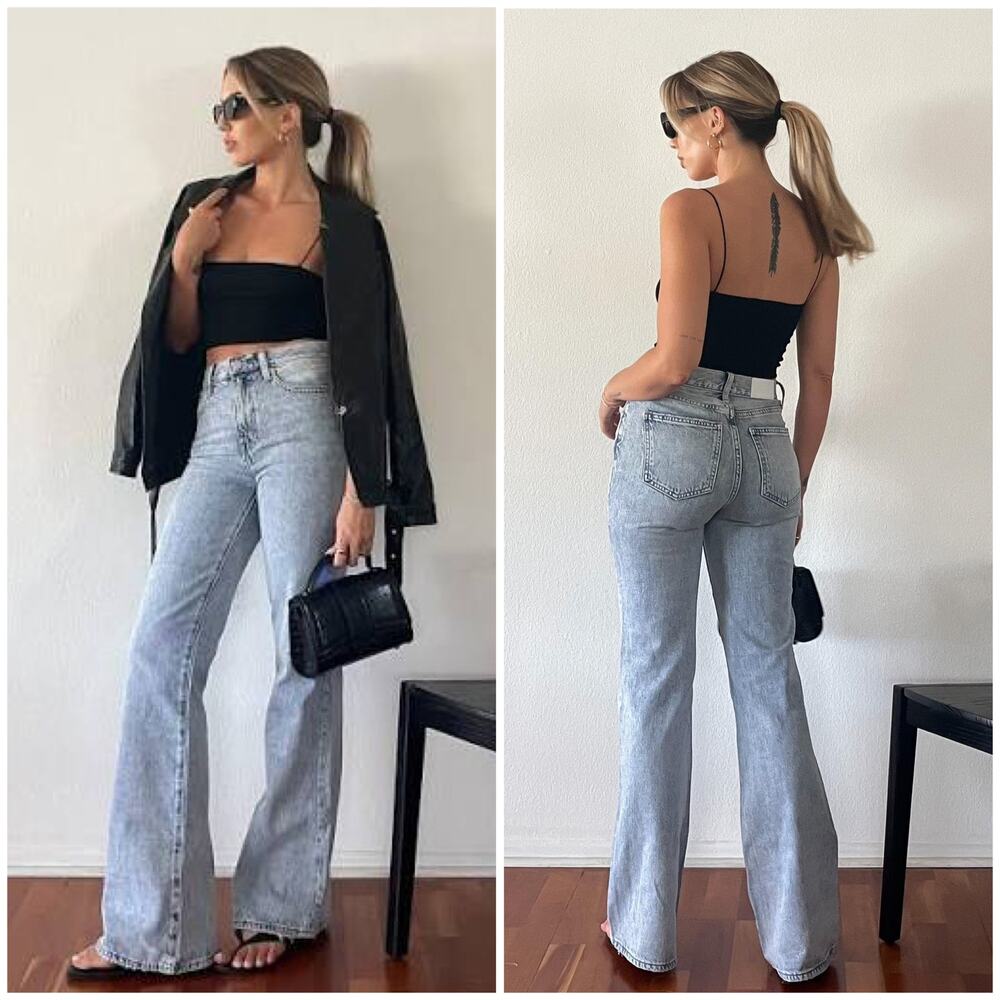 Pistola Stevie Relaxed Flare Jeans Pismo Wash
